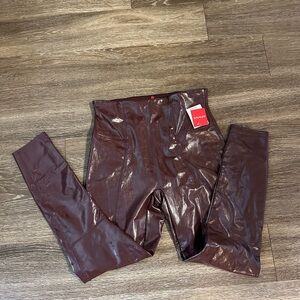 Spanx Burgundy Legging